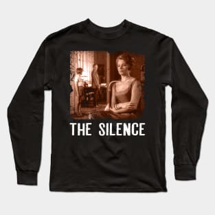 Introspection and Isolation in Style Silence Fan Fashion Long Sleeve T-Shirt